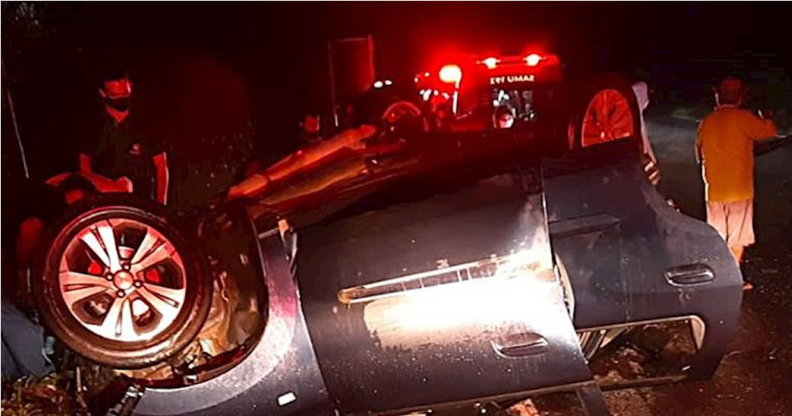 Pai e filha de 8 anos morrem em acidente na BR-265 em Barroso