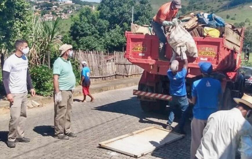 Operação ‘Bota fora’ combate a dengue em bairros de Leopoldina