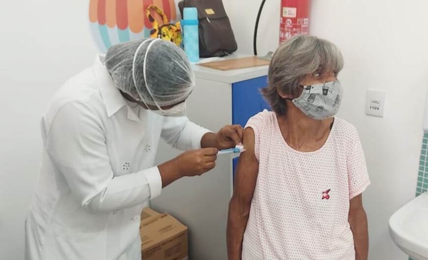 Mais de 5.390 pessoas já foram vacinadas contra Covid-19 em Leopoldina