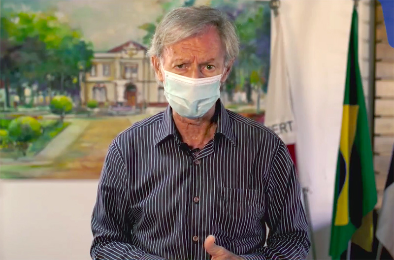 Prefeito de Ubá anuncia medidas mais restritivas no combate à Covid-19