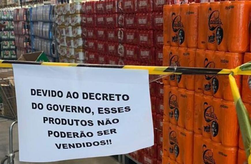 Juíza nega liminar e mantém em vigor proibição da venda de bebida alcoólica em Cataguases