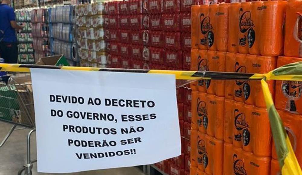 Juíza nega liminar e mantém em vigor proibição da venda de bebida alcoólica em Cataguases
