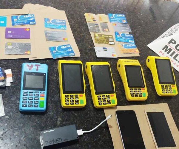 Estelionatário é preso em flagrante pela PM ao aplicar golpe da falsa clonagem de cartão em Leopoldina