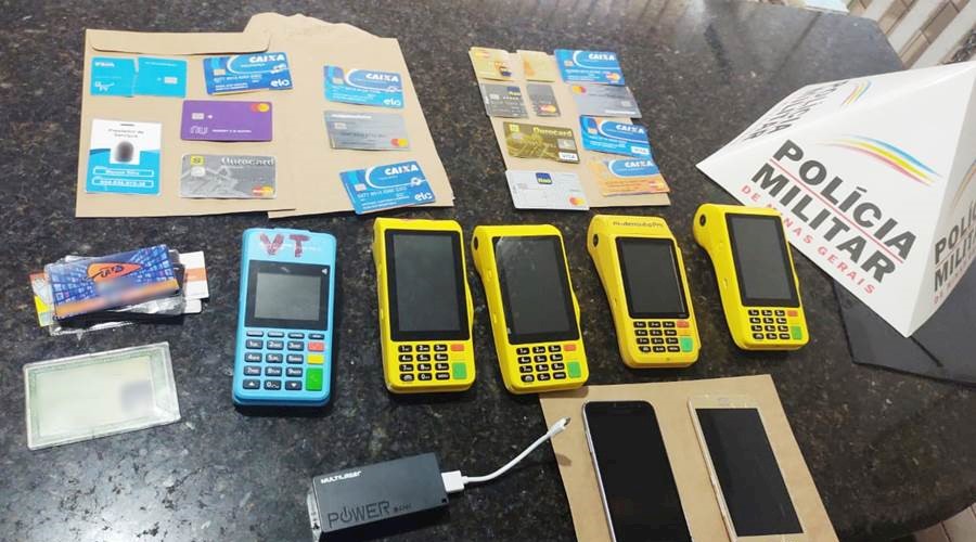 Estelionatário é preso em flagrante pela PM ao aplicar golpe da falsa clonagem de cartão em Leopoldina