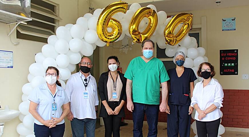 Esperança: Casa de Caridade Leopoldinense comemora marca de 600 pacientes recuperados da Covid-19