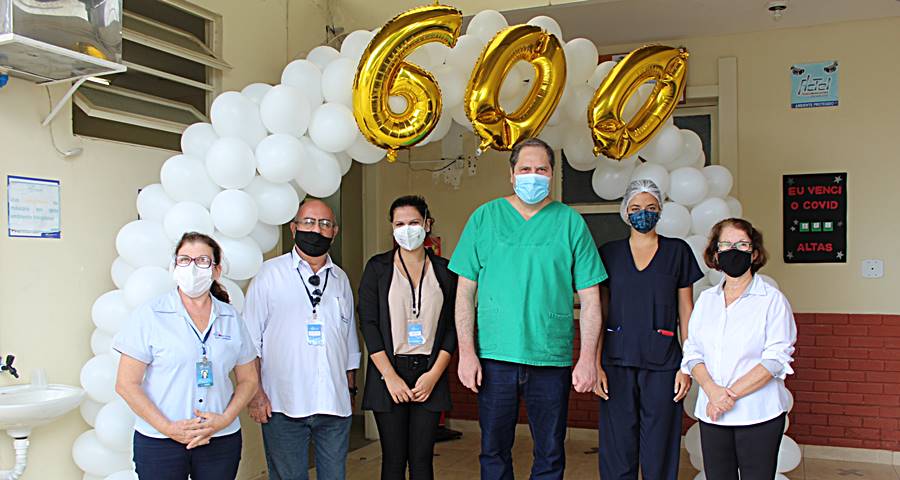 Esperança: Casa de Caridade Leopoldinense comemora marca de 600 pacientes recuperados da Covid-19