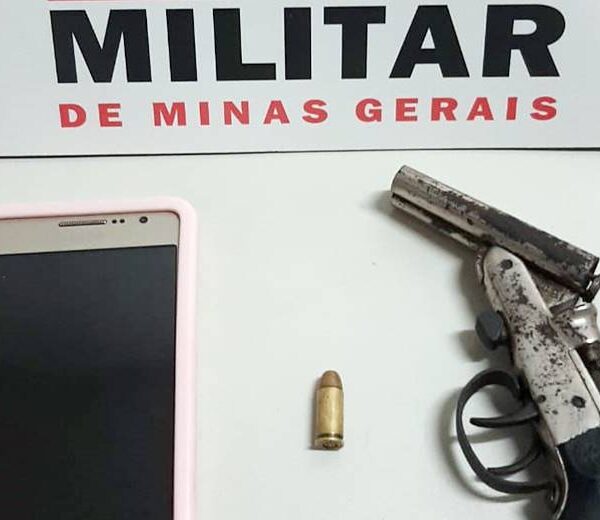 PM de Leopoldina apreende adolescente de 15 anos depois de roubo a mão armada