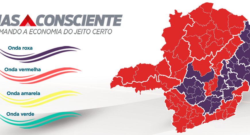 Governo de Minas autoriza Leopoldina e região avançarem para onda vermelha do Minas Consciente