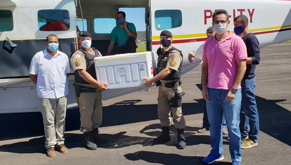 Covid-19: Regional de Saúde de Leopoldina recebe novo lote com 5.920 doses de vacina