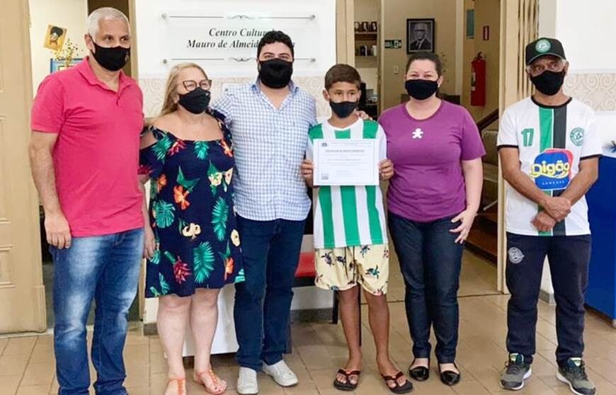 Atletas mirins de Leopoldina são destaque em Campeonato Regional de Embaixadinhas