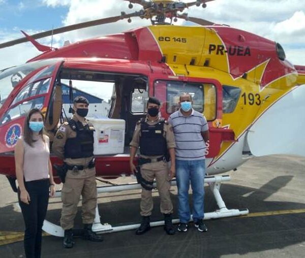 Leopoldina recebe novo lote com 1.890 doses de vacina contra Covid-19