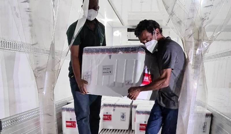 Minas Gerais recebe mais 390.550 doses de vacinas contra covid-19