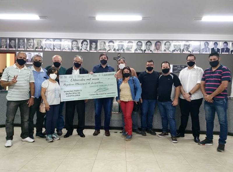 Câmara repassa R$ 800 mil para prefeitura de Leopoldina