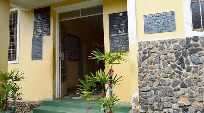 Escola Estadual Justiniano Fonseca, em Tebas, comemora aprovação de alunos no Cefet Leopoldina