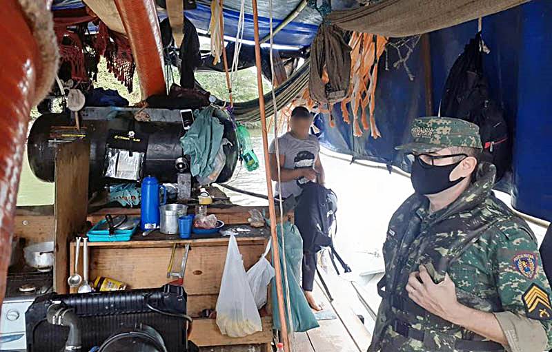 Polícia do Meio Ambiente prende nove pessoas por garimpo ilegal