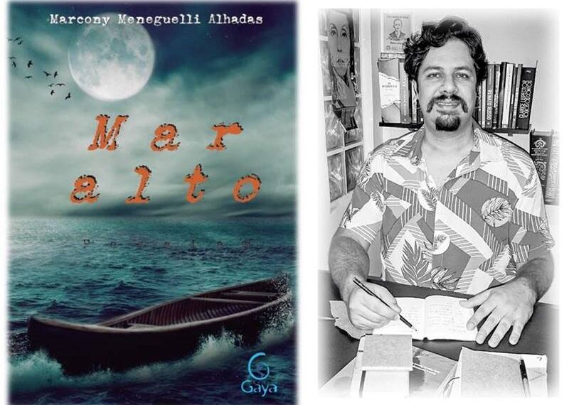 Professor Marcony Meneguelli Alhadas lança livro de poesias ‘Mar alto’