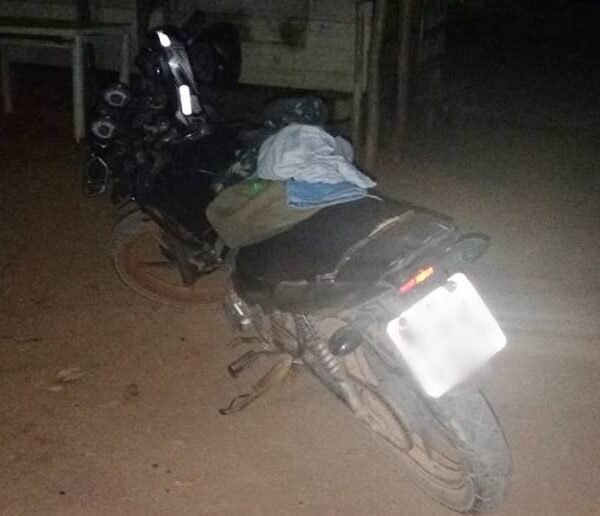 PM de Leopoldina recupera moto roubada por homem armado em Pirapetinga