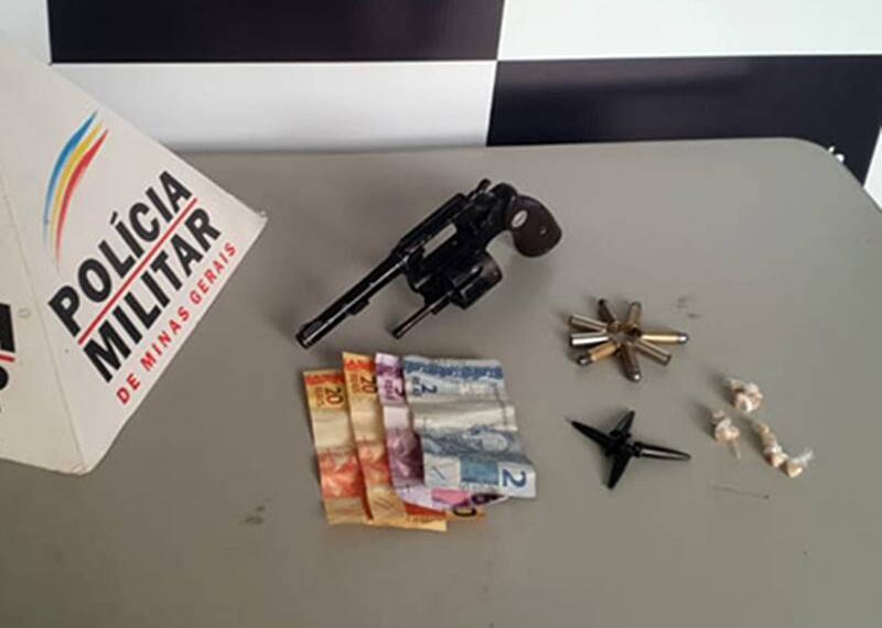 Homem armado e com droga é preso dentro de agência bancária em Cataguases
