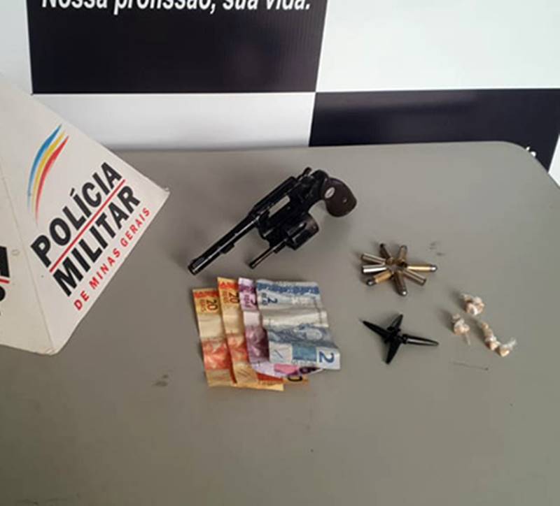 Homem armado e com droga é preso dentro de agência bancária em Cataguases