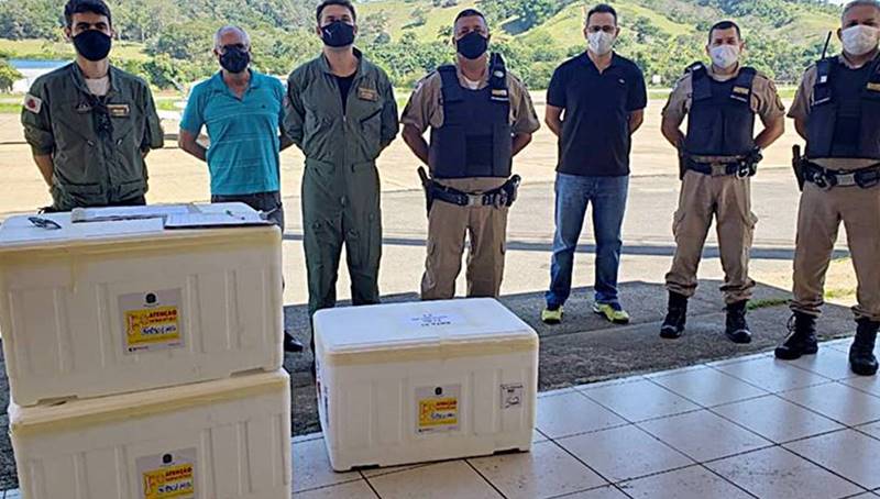 Regional de Saúde de Leopoldina recebe mais 10.480 vacinas contra Covid