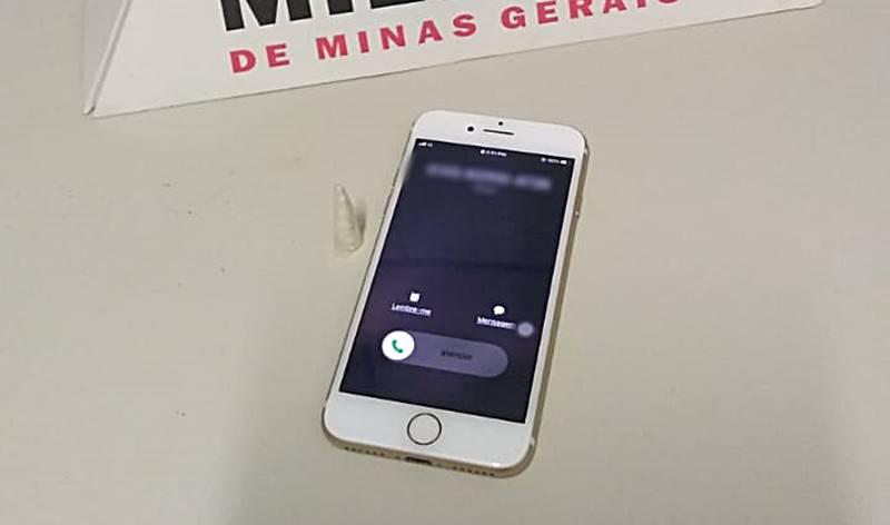 Homem é preso pela PM de Leopoldina por receptação de celular furtado