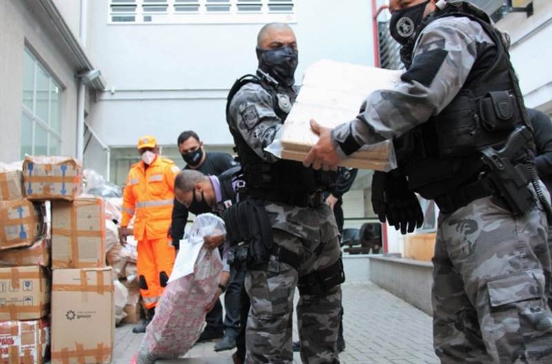 Seis toneladas de drogas são apreendidas em Minas durante operação integrada