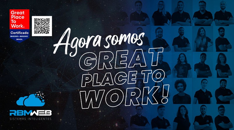 RBM Web é certificada como excelente empresa para trabalhar