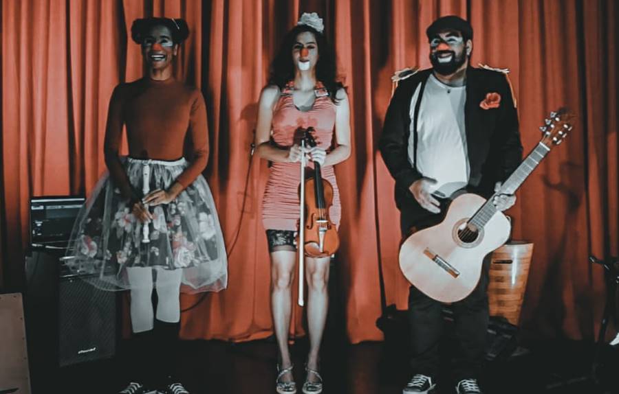 Trupe de artistas leopoldinenses participa do 1º Festival Lona Sonora