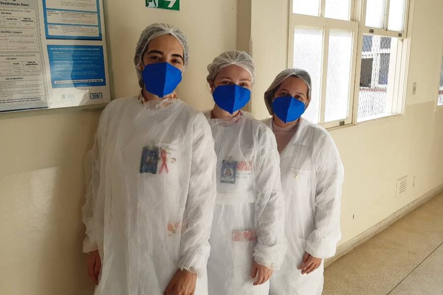 Projeto de nutricionistas da Casa de Caridade Leopoldinense surpreende pacientes internados com Covid