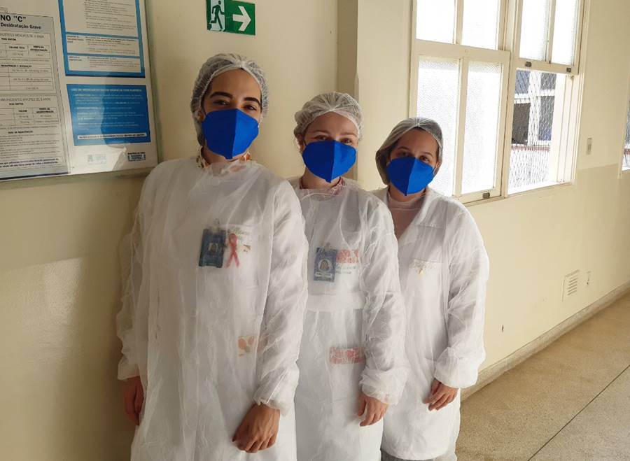 Projeto de nutricionistas da Casa de Caridade Leopoldinense surpreende pacientes internados com Covid