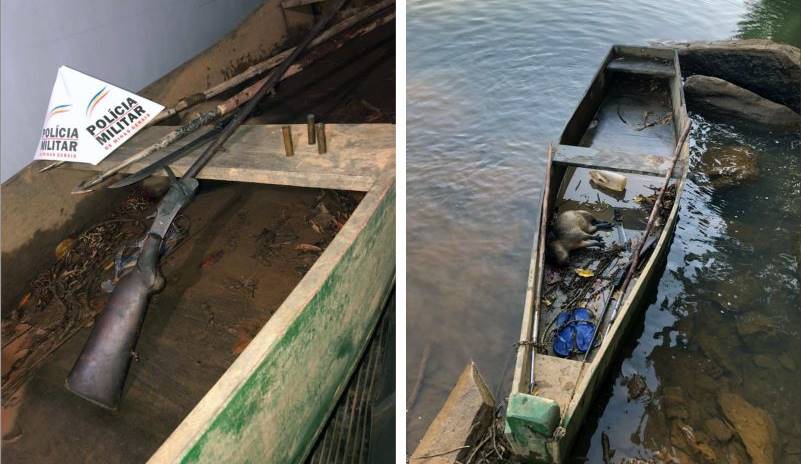 Polícia do Meio Ambiente frustra caça a animais em Itamarati de Minas