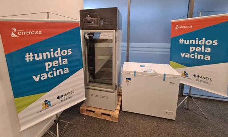 Energisa faz doação de equipamentos de conservação de vacinas para 31 cidades