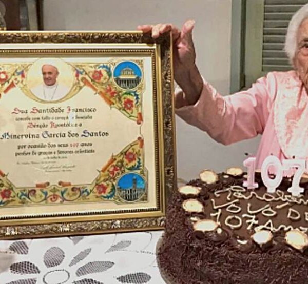 Matriarca da família Titonelli comemora 107 anos em Palma