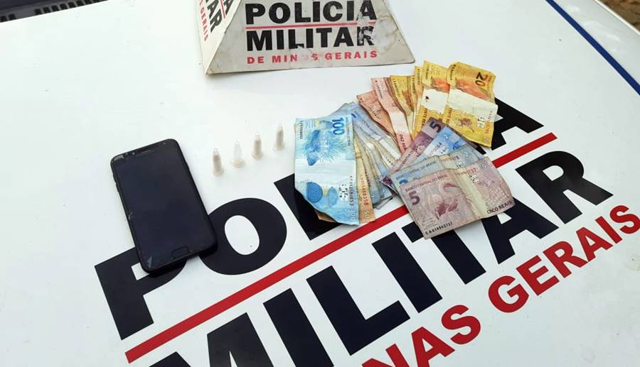 Polícia Militar prende suspeito de tráfico de drogas em Recreio