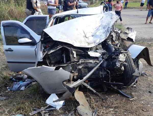 VÍDEO: Câmera flagra acidente que deixou uma pessoa morta na BR-267 em Bicas