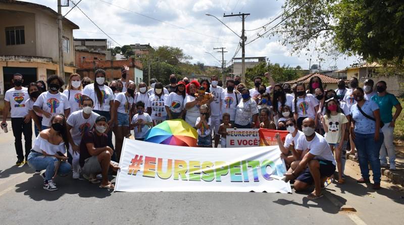 Movimento em Leopoldina protesta contra discursos de ódio e pede respeito