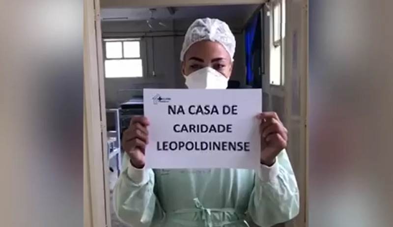 Casa de Caridade Leopoldinense zera taxa de ocupação da enfermaria Covid
