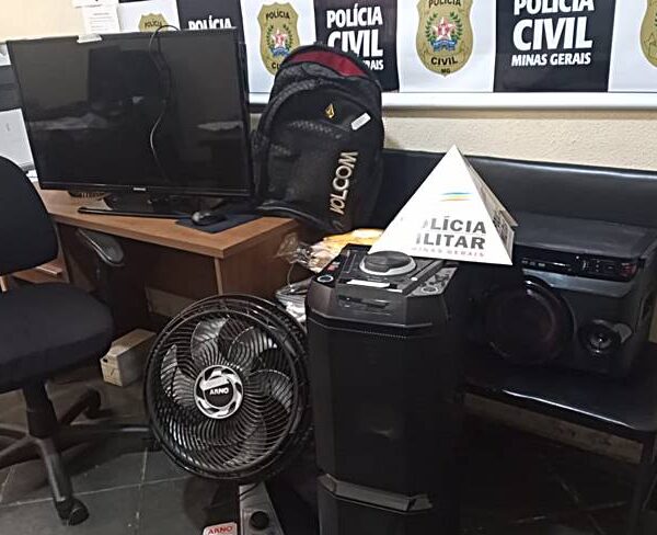Polícias Civil e Militar prendem quatro suspeitos em Leopoldina por furto e receptação