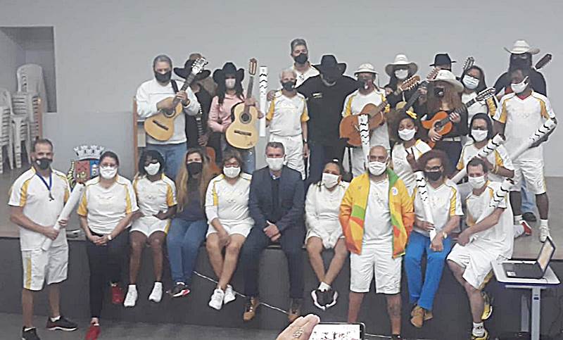 Leopoldina foi destaque no 5° Encontro Nacional dos Condutores da Tocha Olímpica