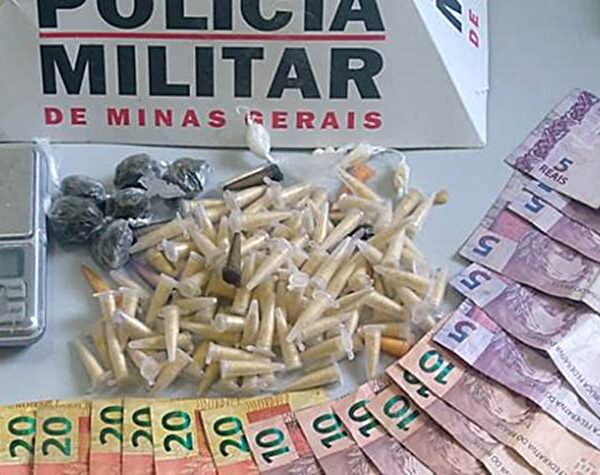 Homem é preso pela PM com 131 pinos de cocaína em Astolfo Dutra