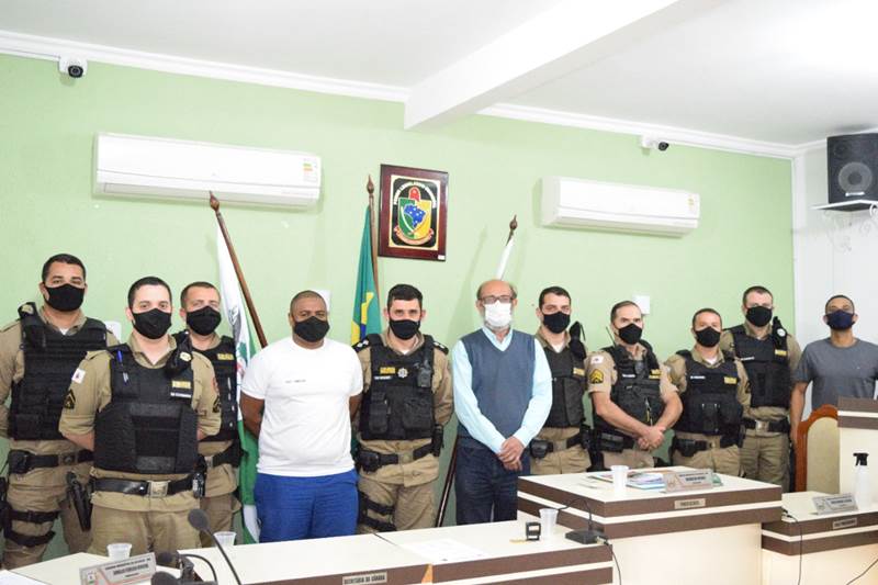 Três novos policiais militares passam a integrar Destacamento da PM em Recreio