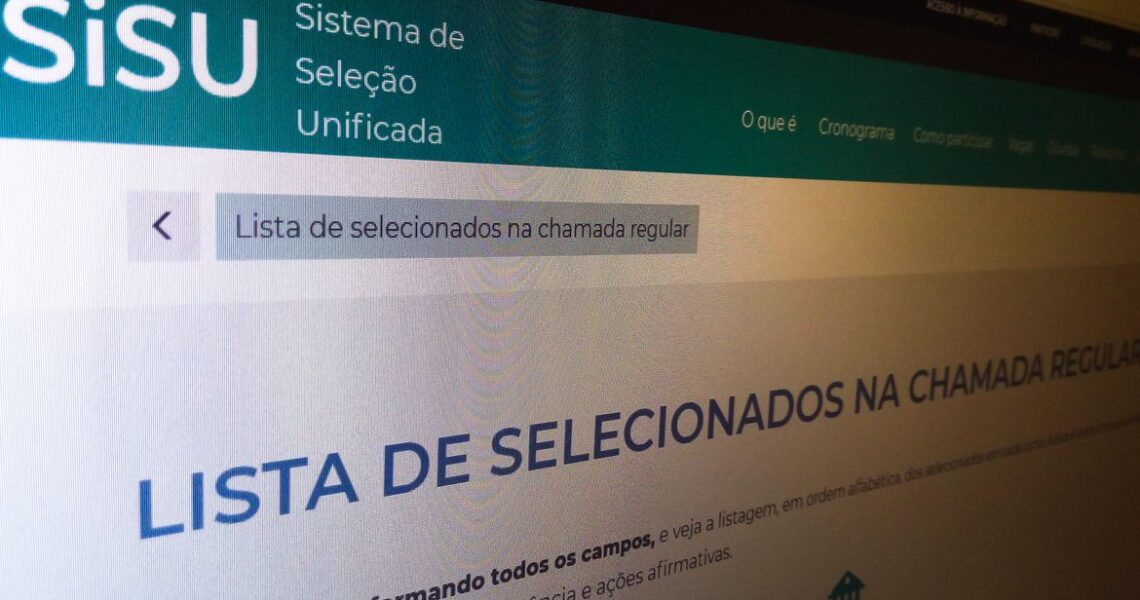 Inscrição para processo seletivo do Sisu 2021 termina nesta sexta