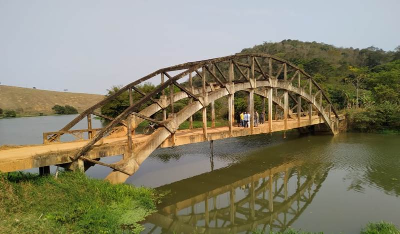 Ação conjunta de Prefeitos de Leopoldina e Cataguases visa revitalizar antiga ponte que ligava rodovia Rio-Bahia