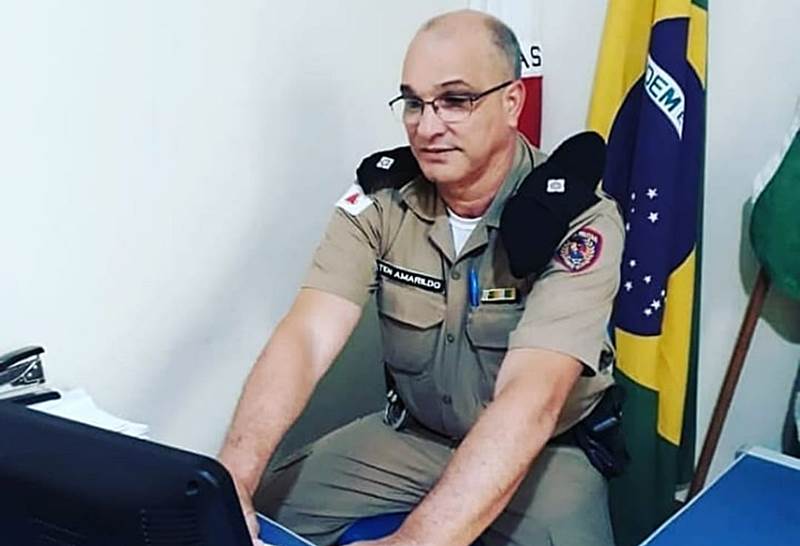 Morre aos 57 anos o policial militar Tenente Amarildo da Silva Martins