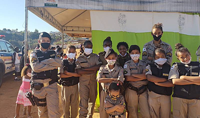 Evento no Solar em Leopoldina comemora Independência do Brasil e inclusão da mulher na PMMG