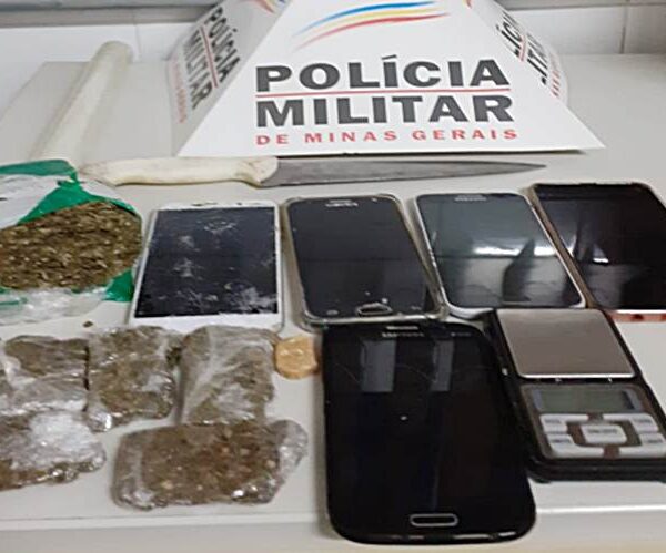 Operação Região Segura da PM em Leopoldina prende 5 pessoas e apreende drogas