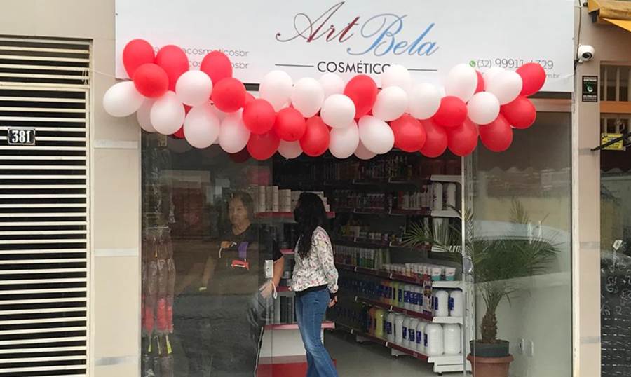 Loja Art Bela Cosméticos é inaugurada neste sábado em Leopoldina