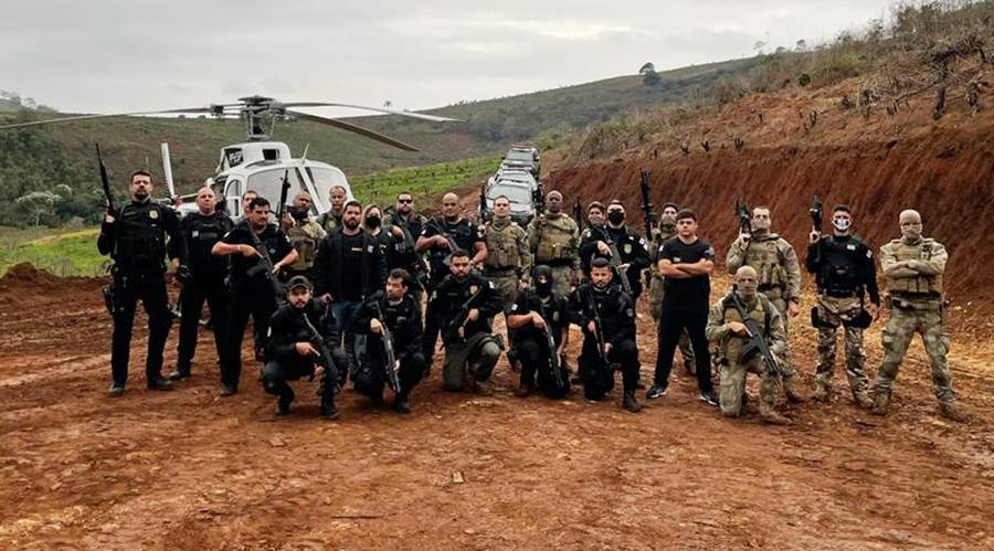 Foragido é morto em confronto com a Polícia Civil em Carangola