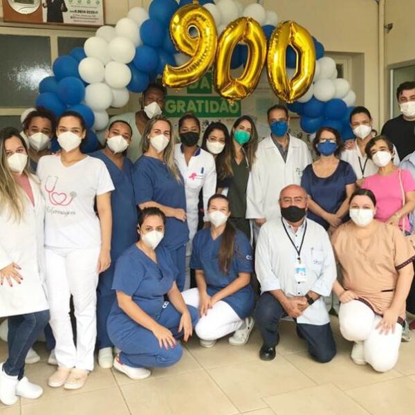 Casa de Caridade Leopoldinense ultrapassa marca de 900 pacientes recuperados da Covid