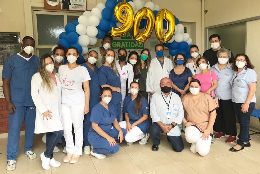 Casa de Caridade Leopoldinense ultrapassa marca de 900 pacientes recuperados da Covid